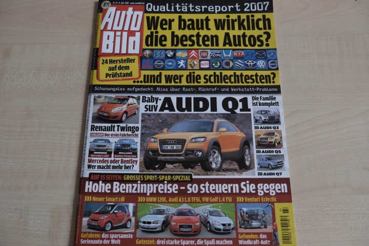 Deckblatt Auto Bild (23/2007)